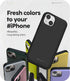 GOOSPERY Magnetic Door Bumper Compatible with iPhone 15 Case, Card Holder Wallet Easy Magnet Auto Closing Protective Dual Layer Sturdy Phone Back ...