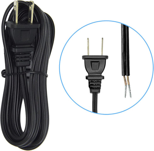 Lamp Kit, Table Lamp Wiring Kit with 8 Inch Harp, 3-Way Socket 2 Pieces 12" Lamp Pipe, with Instructions for DIY Lamp Design or Repair (8 Inch Bla...