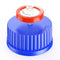 2pcs Blue Vented Screw Cap with 0.22um PTFE Syringe Filter, Liquid Culture Lid,Autoclavable, GL45 Thread...