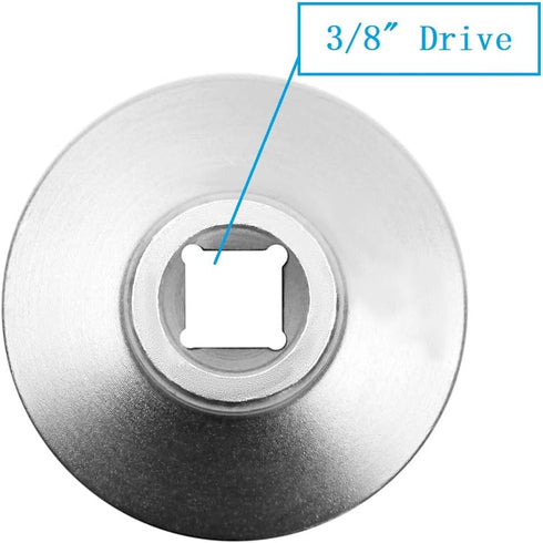 Heavy Duty 32mm 6-Point Socket, Low Profile Oil Filter Wrench?3/8" Drive Oil Filter Removal Tool For GM, Volkswagen, Pontiac Chevrolet, Saturn, Po...