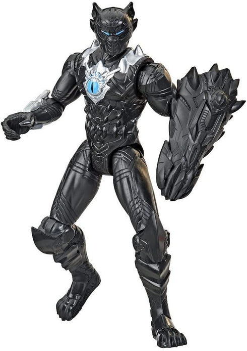 Marvel Avengers Mech Strike Monster Hunters Black Panther Toy, 6-Inch-Scale Action Figure with Accessory, Toys for Kids Ages 4 and Up...