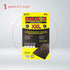 Glue trap for rats and mice, for extra large animals, without poison, non-toxic, you can release the animal just apply cooking oil. Easy to use in...