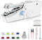 Handheld Sewing Machine Mini Portable Sewing Tool More Friendly to the Handicapped Easy-to-operate Portable DIY for Beginners for Home/Travel User...