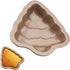 Crethinkaty Christmas Tree Shape Mini Cake Pan Pie Molud, 5.3IN Cake Tin with Non Stick Coating Baking Molds Bakeware Tray for Christmas Cake Choc...