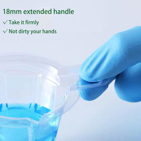 Mixing Cup 100PCS,40ml Disposable Plastic Resin Mixing Cups Multipurpose Dispensing Cup for Mixing Paint, Epoxy, Resin Crafts DIY (Clear),Come wit...