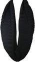 Bowbear Solid Color Warm Winter Knit Infinity Scarf...