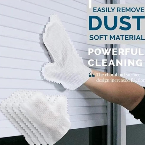 Home Disinfection Dust Removal Gloves, 2022 New Microfiber Fish Scale Cleaning Duster Glove, Washable, Reusable Wet & Dry Kitchen Mitt (40PCS)...