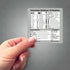 Sticker Master Windows 10/11 Reference Keyboard Shortcut Sticker - Clear Vinyl no-Residue Adhesive, for Any PC Laptop or Desktop...