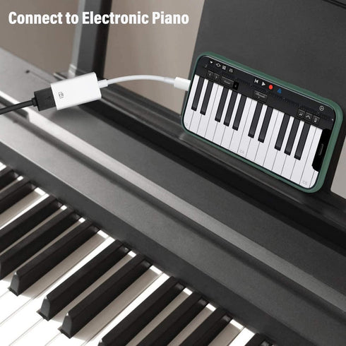 Lightning to USB Camera Adapter, USB 3.0 OTG Cable Adapter for iPhone 14 13 12 11 XS XR X SE 8 7 6 5 iPad/iPod to Connect Card Reader, U Disk, Key...