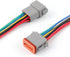 Newdeli Deutsch 12 Pin Connector Kit Waterproof Electrical Connector 16 AWG Male and Female Automotive Wire Connectors for Car Truck Boat, Dt Conn...