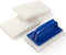 Handled Bath Scrubber, Bathroom Scouring Pad, Heavy Duty Cleaning Sponge Scrub Brush, Non-Scratch Remove Soap Scum, for Cleaning Shower Tile Batht...