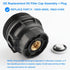 Oil Filter Housing Cap Assembly, Replaces 15620-36020, 15620-36010 Compatible with Toyota Lexus Scion - Avalon Camry Highlander RAV4 Sienna Tacoma...