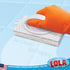Lola Products All Purpose Scrubber Bath and Tile Scrubber Light Duty, Non-Scratch Comfortable Finger Grip Handle Easy To Use Various Surface Clean...