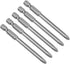 uxcell 5 Pcs 5mm PH2 Magnetic Phillips Screwdriver Bits, 1/4 Inch Hex Shank 3-inch Length S2 Power Tool...
