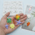Sakolla Marine Theme Fondant Silicone Molds, Seashell, Conch, Seahorse, Starfish, Tortoise Silicone Mold for Cake Decoration, Chocolate Candy Suga...
