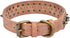 Mushrooms Spiked Rivet Studded Adjustable Pu Leather Pet Collars for Cats Puppy Dogs (14.2"-18.1" Neck, A Brown)...