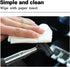 2 PCS Car Rearview Mirror Wiper Telescopic Auto Mirror Squeegee Cleaner 98cm Long Handle Car Cleaning Tool Mirror Glass Mist Cleaner (Black & Red)...