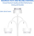 DV USB Sync and Charging Data Cable Compatible with iPhone 4/4s, 3G/3GS, iPad 1/2/3, 30-Pin Cables Charger Lead - 1M White...