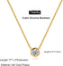 Tewiky Diamond Necklaces for Women, Dainty Gold Necklace 14k Gold Plated Long Lariat Necklace Simple Gold CZ Diamond Choker Necklaces for Women Tr...
