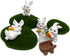 Miniature Fairy Garden Accessories - Mini Rabbit Figurines ? Micro Landscape Ornaments for Dollhouse and Plant House Decoration...