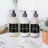 12PCS Bathroom Labels for Soap Dispenser, Removable Bathroom Organization Labels, Waterproof Bottle Labels for Shampoo Conditioner Body Wash (Blac...