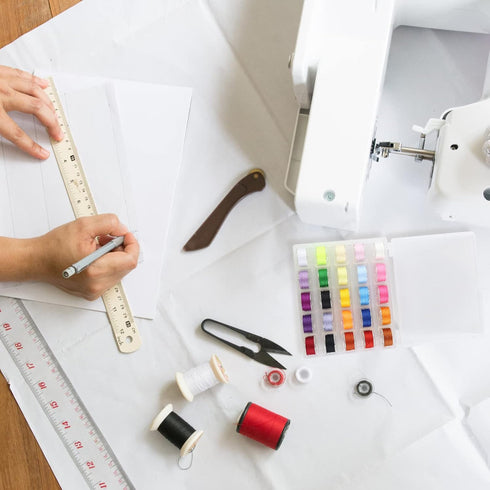 50 Pcs Bobbins, Plastic Bobbins for Sewing Machine, Sewing Bobbins with Bobbin Case, Bobbin for Sin-ger/Bro-Ther, Bobbins for Singer Sewing Machin...