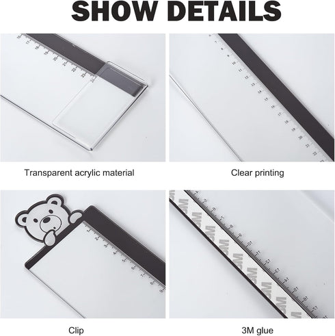 Office Desk Accessories 2pcs Multifunction Computer Monitor Memo Board - Office Supplies for Women Men Computer Sticky Note Holder Home Decor (Bea...
