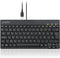 Perixx PERIBOARD-426ES Mini Teclado con Cable USB - Negro - QWERTY Español,Black...