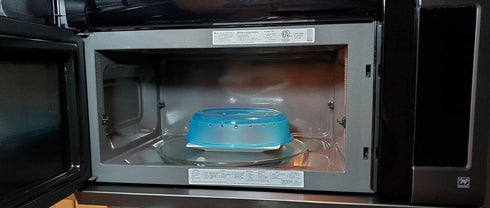 4 Pack of Microwave Plate Bowl Splatter Cover. Keep Your Microwave Clean While Heating Messy Items with Vented, Colorful Lids! (4100)...