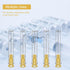 25Ga 1 Inch Luer Lock Industrial Dispensing Accessories, Individually Wrapped, Pack of 100, Lab Tools, Suitable for Refilling Liquid, Inks...