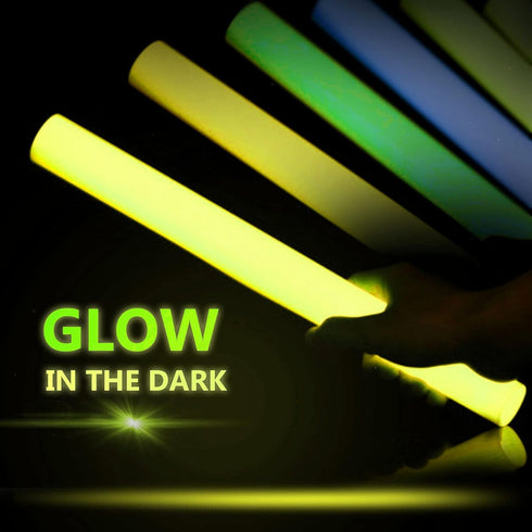 Glow in Dark Vinyl Permanent HTV Heat Transfer Vinyl, Heflashor Glow in The Dark Iron on Transfer Vinyl 9 Pack PU Luminous Fluorescent Color Chang...
