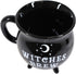 Ebros Wicca Sacred Crescent Moon Witches Brew Black Cauldron Mug Cup 14oz Coffee Tea Drink Cup Mugs...