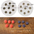 2Pcs Blueberry Raspberry Silicone Fondant Mold Mulberry Mold for Chocolate Candy Cupcake Cake Decoration Handmade DIY Resin Polymer Clay Soap Embe...