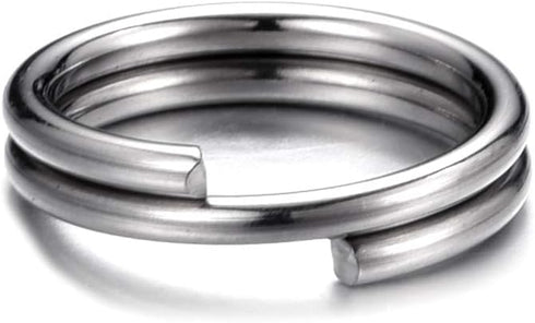 500pcs 304 Stainless Steel Split Rings, 5/6/7/8/10mm Double Loop Jump Ring Key Ring for Jewelry Making...