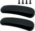 Office Chair Arm Replacement Armrest Pads (Set of 2) Oval Shaped Office Chair Parts Arm Rest for Desk Chair with Mounting Hole Patterns Screws...