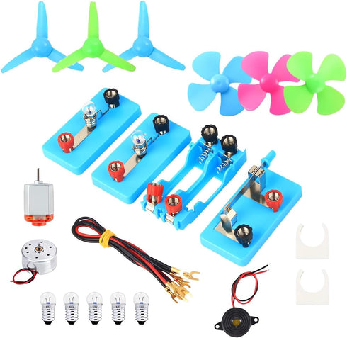 DC Electric Motor Circuit board Kit, Science Experiments Educational Circuits Learning Kits Set for Kids DIY STEM Toys Engineering Project...
