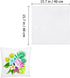 15 pcs Sublimation Blanks Pillow Cases 16"x 16" White Cushion Covers Pillow Covers Heat Transfer DIY Custom Picture Pillow Covers Glossy Satin (4)...