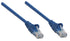 Intellinet Network Solutions Cat5e RJ-45 Male/RJ-45 Male UTP Network Patch Cable, (319874), Blue, 7.5 m (25 ft)...