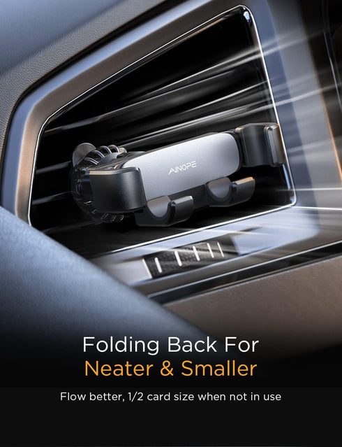 AINOPE Car Phone Holder Mount 2024 Upgrade Gravity Car Phone Mount with Newest Air Vent Clip Auto Lock Hands Free Cell Phone Holder Mount for Car ...