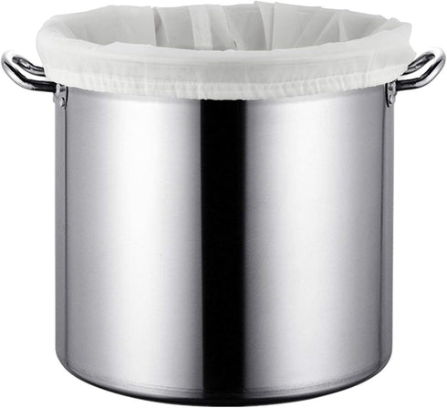 12"x18" Nylon Mesh Strainer Bags for Almond Nut Milk, Greek Yogurt, Home Beer Wine Brewing 180 Micron...