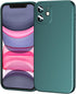 TENOC Phone Case Compatible with iPhone 11, Green Case Anti-Fingerprint Protective Bumper Matte Cover for 6.1 Inch...