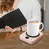 Coffee Mug Warmer for Desk, Coffee Cup Warmer, Candle Warmer for Office, Home and Travel 3 Temp Setting (Pink)...