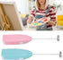 Fdit Electric Whisk, Multi Purpose Stainless Steel Rustproof Mini Hand Mixer Fast Motor for Paint for Beverage for Pigment...