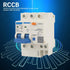Oumefar Circuit Breaker, RCCB 2P + N Leakage Protection 32A Miniature Disconnect Switch 30mA High Sensitivity RCD Switch for Electrical Home Decor...