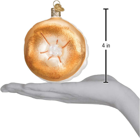 Old World Christmas Ornaments: Bagel Glass Blown Ornaments for Christmas Tree (32221)...