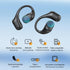 Open Ear Earbuds, Open Ear Headphones Wireless Bluetooth 5.3 with Colorful Lighting Clear Charge Station, IPX5 Waterproof Sports Earbuds for Runni...