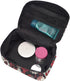 Travel Cosmetic Bag Toiletry Makeup Bag Pouch Case Organizer Storage for Women, Color Sugar Skull...