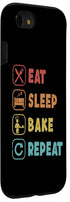iPhone SE (2020) / 7 / 8 Eat Sleep Bake Repeat Bread Dough Bread Maker Bread Baker Case...