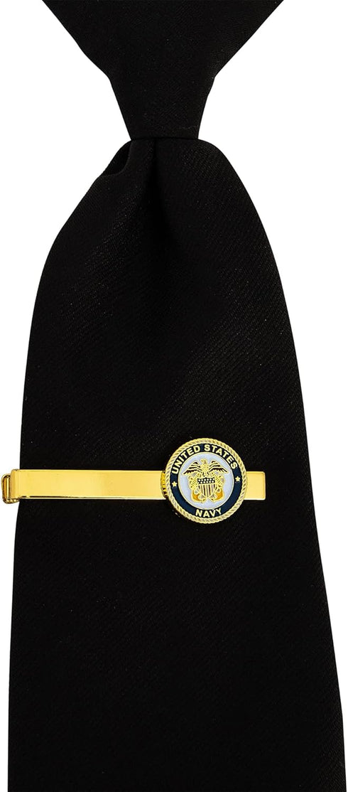 Desert Cactus United States Navy Tie Bar Logo Formal Occasion Standard Length Width (Double Anchor)...