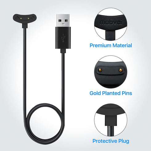 Ticwatch Pro 5 / Pro 3 Ultra GPS/Pro 3 GPS / E3 Charging Cable Replacement Charging Cable Magnetic Charger Pro 3 GPS/Pro 3 Ultra GPS / E3 Smartwat...